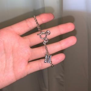 Disney letter M bracelet